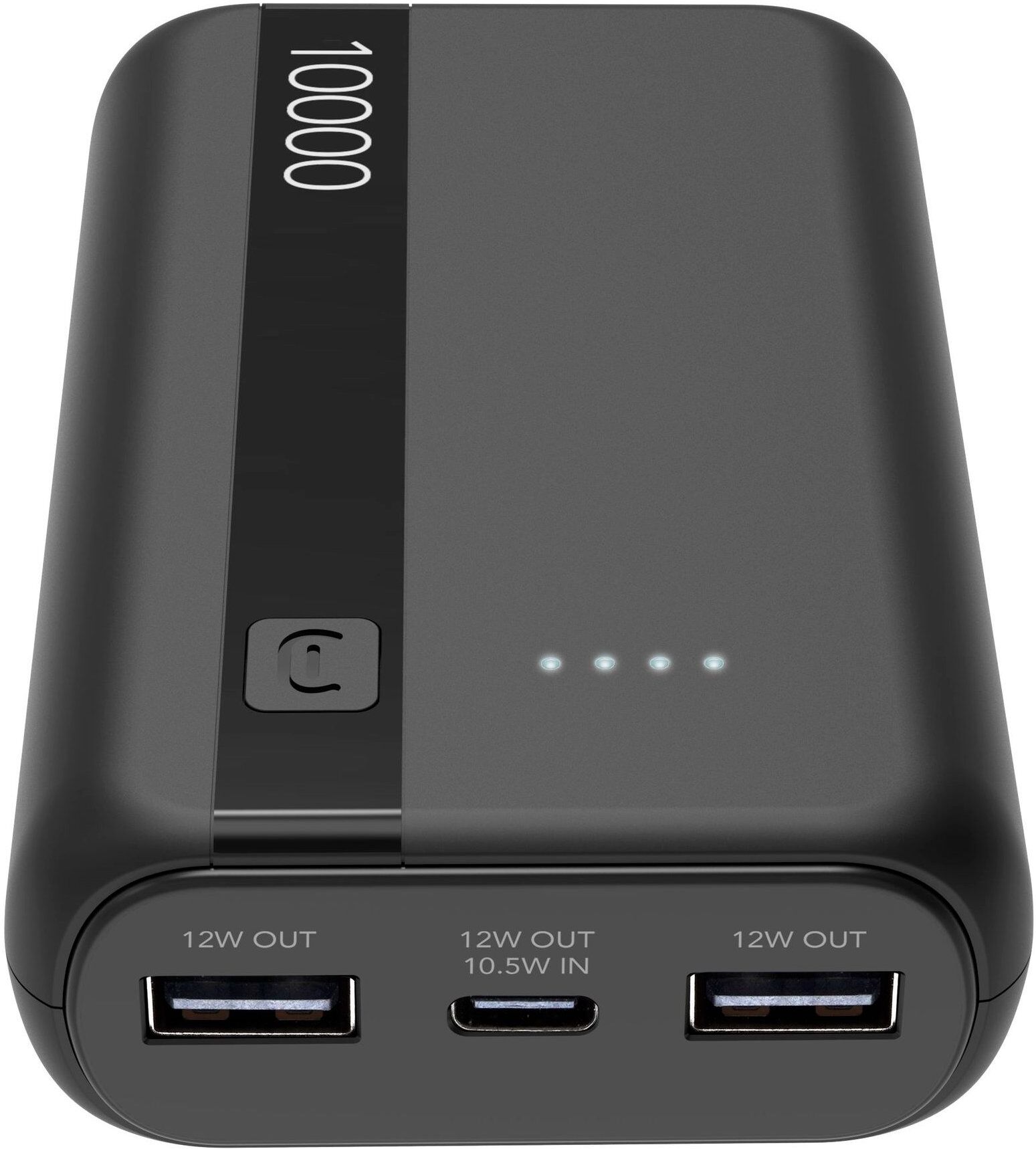 Power bank Cellular Line PBENTRY10000K Black