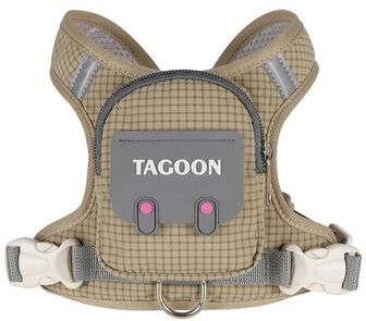 Inspire Essentials Reflective Pet Harness And Leash Set With Storage Backpack 1 m