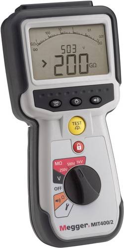 Megger MIT400/2 Isolationsmessgerät 250 V, 500 V, 1000V 200 GΩ