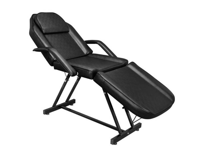 Tabouret roulettes Professionnel VINGLI Tabouret de Bureau Rotation à 360° Hauteur Réglable 48-63 cm PU Marron + Or