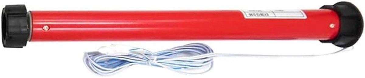 Elektrische Roller Shade Motor met Ingebouwde Radio Ontvanger voor Gordijnen - Rood - 38mm Buis