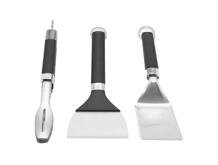 Weber Plancha Zubehör Set 3 tlg. Edelstahl