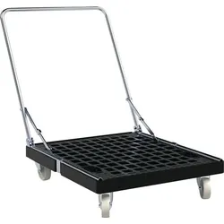 Rollplatte ESB BASICline D.108mm 500kg L815mm B660mm PP m.Bügel