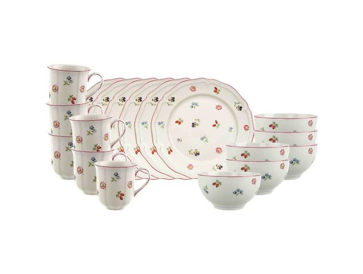FRÜHSTÜCKS-SET Petite Fleur bunt 18-tlg.