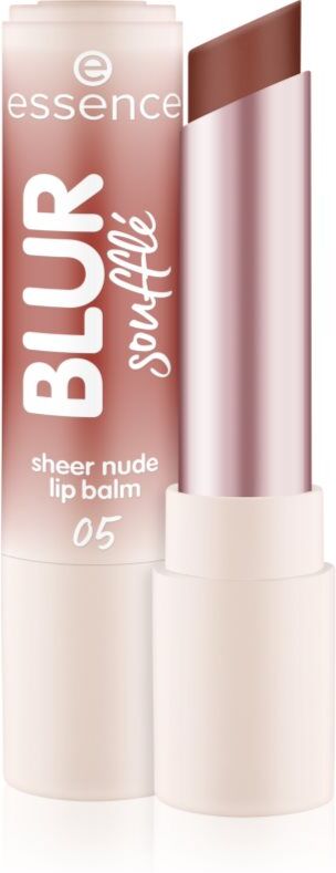 essence Blur Soufflé tinted lip balm with matt effect shade 05 Nude Toffee 3 g