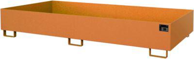Regalwanne Typ RW/RW 2700-2, ohne Gitterrost, orange RAL2000