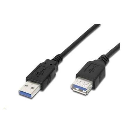 PremiumCord USB-A - USB-A USB cable 3 m black (ku3paa3bk) (3 m, USB 3.2 Gen 1) (KU3PAA3BK)