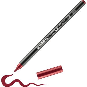 Edding Porzellanstifte 4200 Porzellanpinselstift, karmesin, Pinselspitze 1-4 mm, spülmaschinenfest