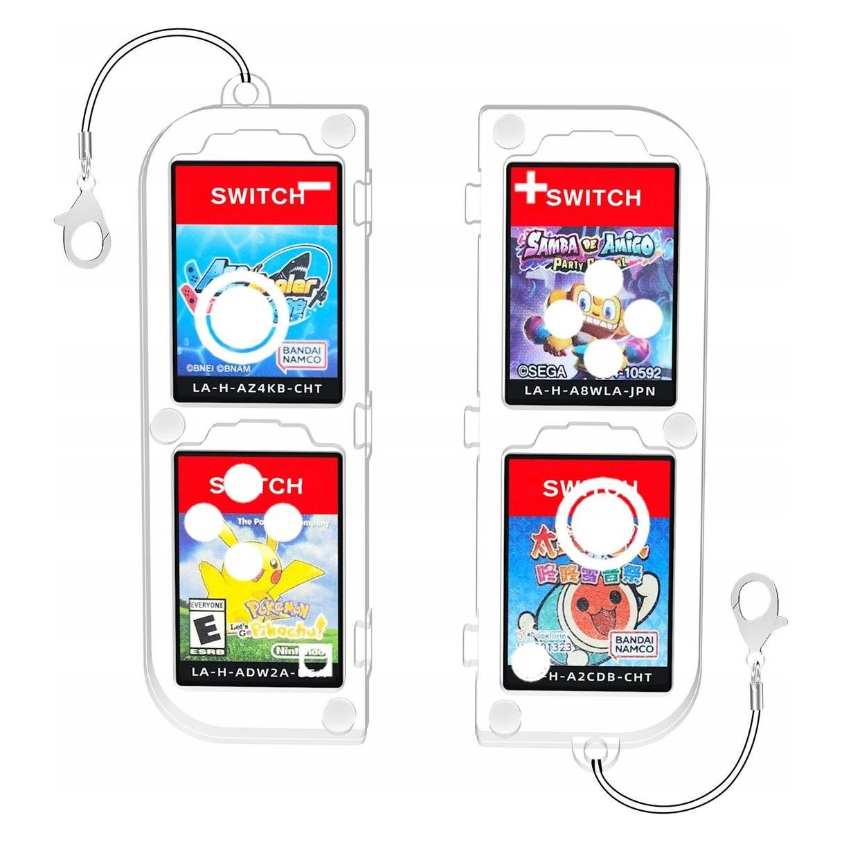 JYS Pudełko na Karty Gry do Nintendo Switch OLED JYS-NS257 Przezroczysty (SB9026) (Switch OLED) (49294419)