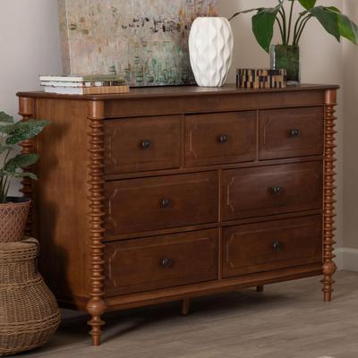 Baxton Studio Neviah 7-Drawer Dresser