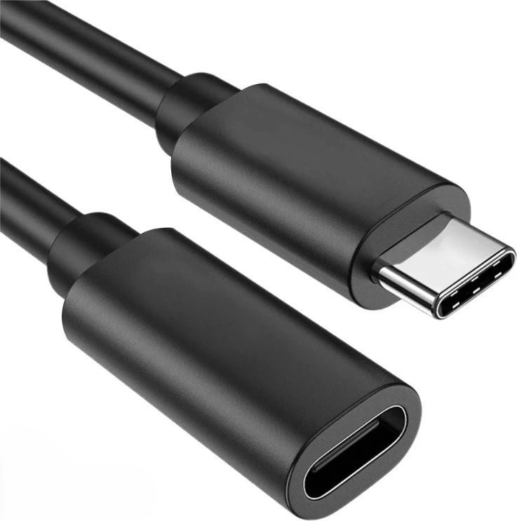 T-ProTek USB-C verlengkabel, oplaad- en datakabel compatibel met ZTE Axon 7