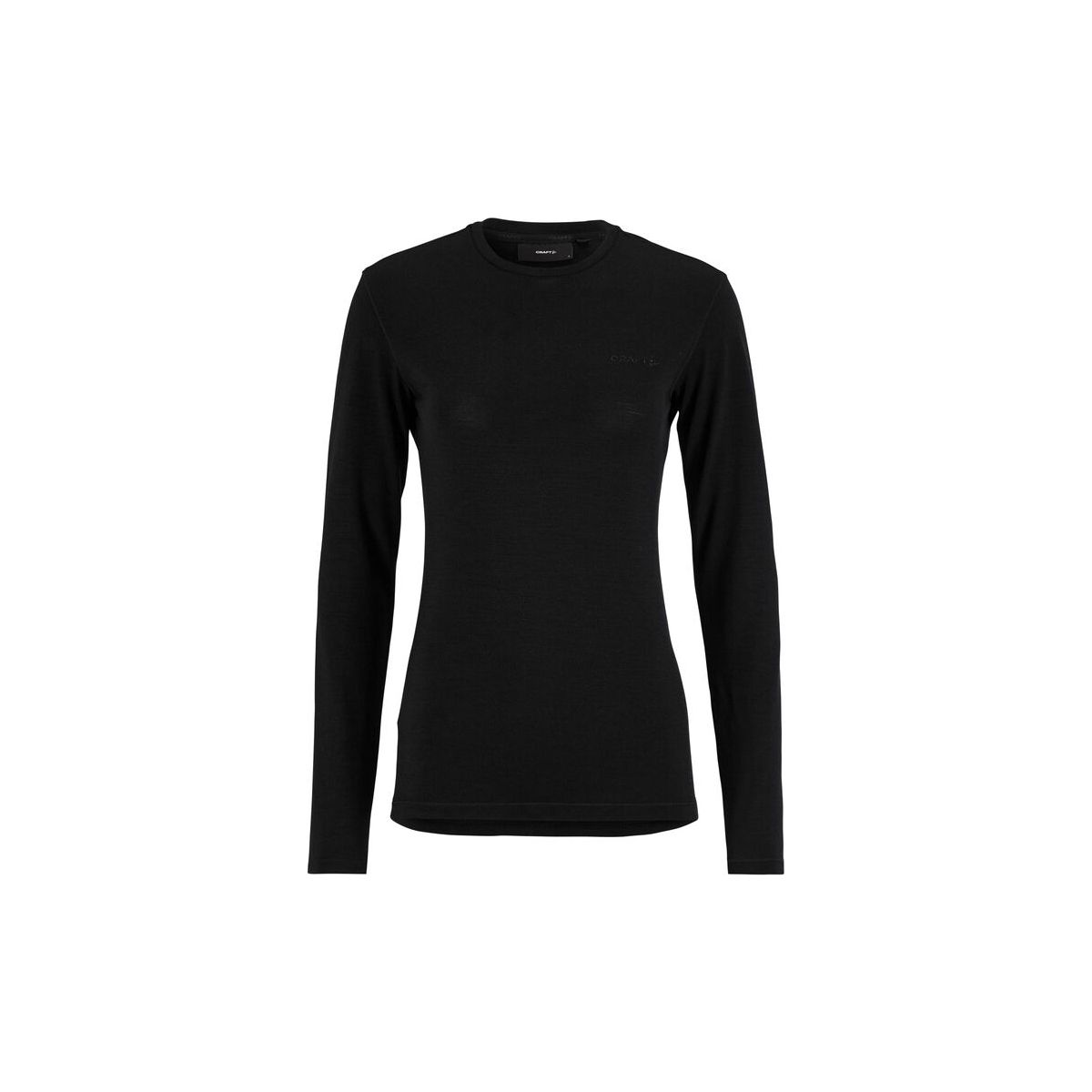 Craft Wool 95 Long Sleeve CN Women black/melange (999M) XXL C18094-999M-8