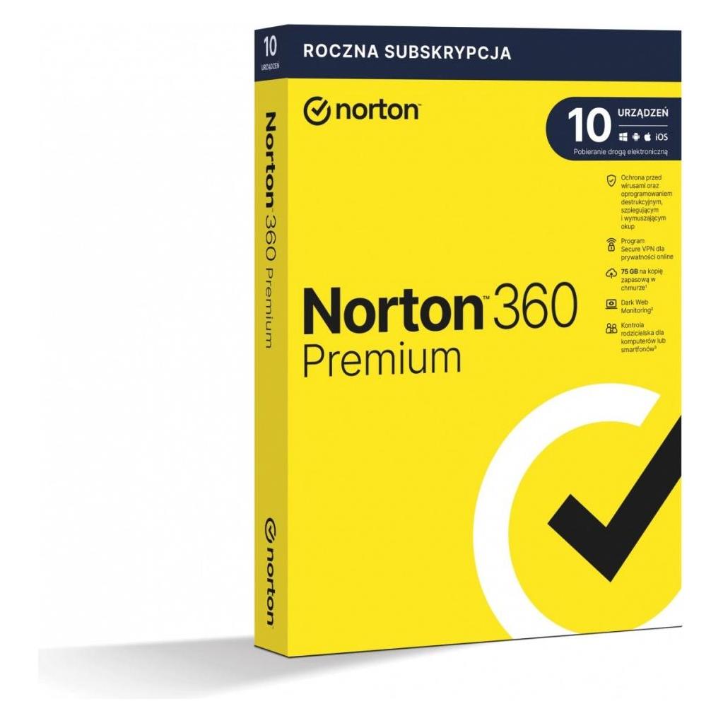 Norton 360 Premium 1 year(s) (1 User, 12 Monate) (21408749)