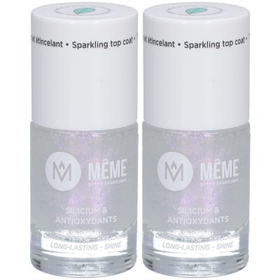 Meme glitzernder Top Coat 2x 2x10 ml