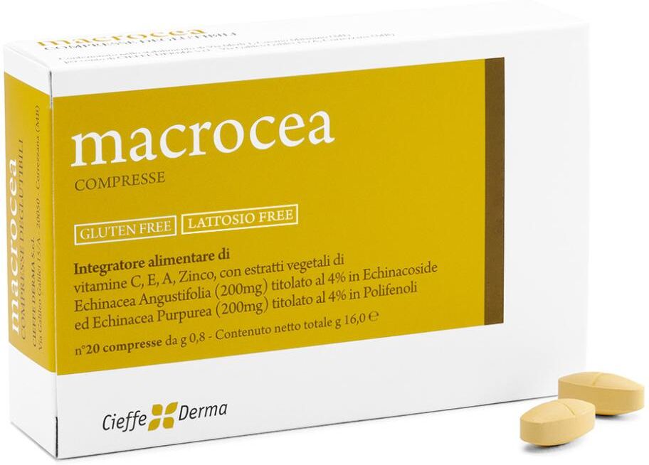 CIEFFE DERMA Srl Cieffe Derma, Macrocea, 20 Compresse