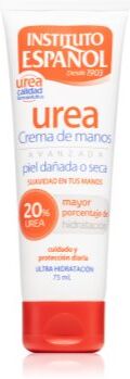 Instituto Español Urea creme de mãos 75 ml. Urea