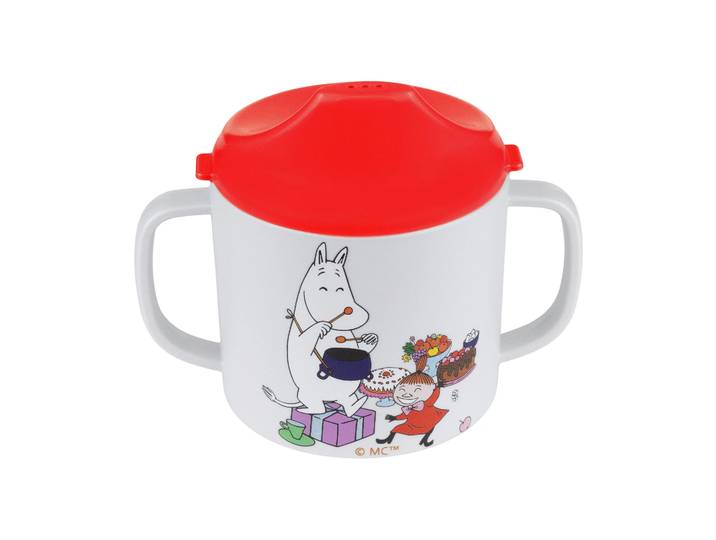 Rätt Start Mug avec bec Mumin Lilla My 20 cl Rouge