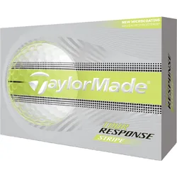 TaylorMade Golfbälle Tour Response Stripe - 12er Pack, gelb