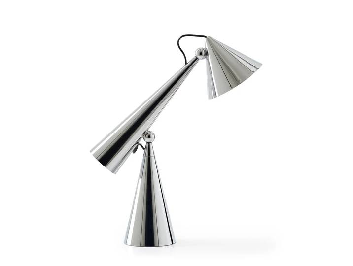 Tom Dixon - Pose Task LED Tischleuchte, silber
