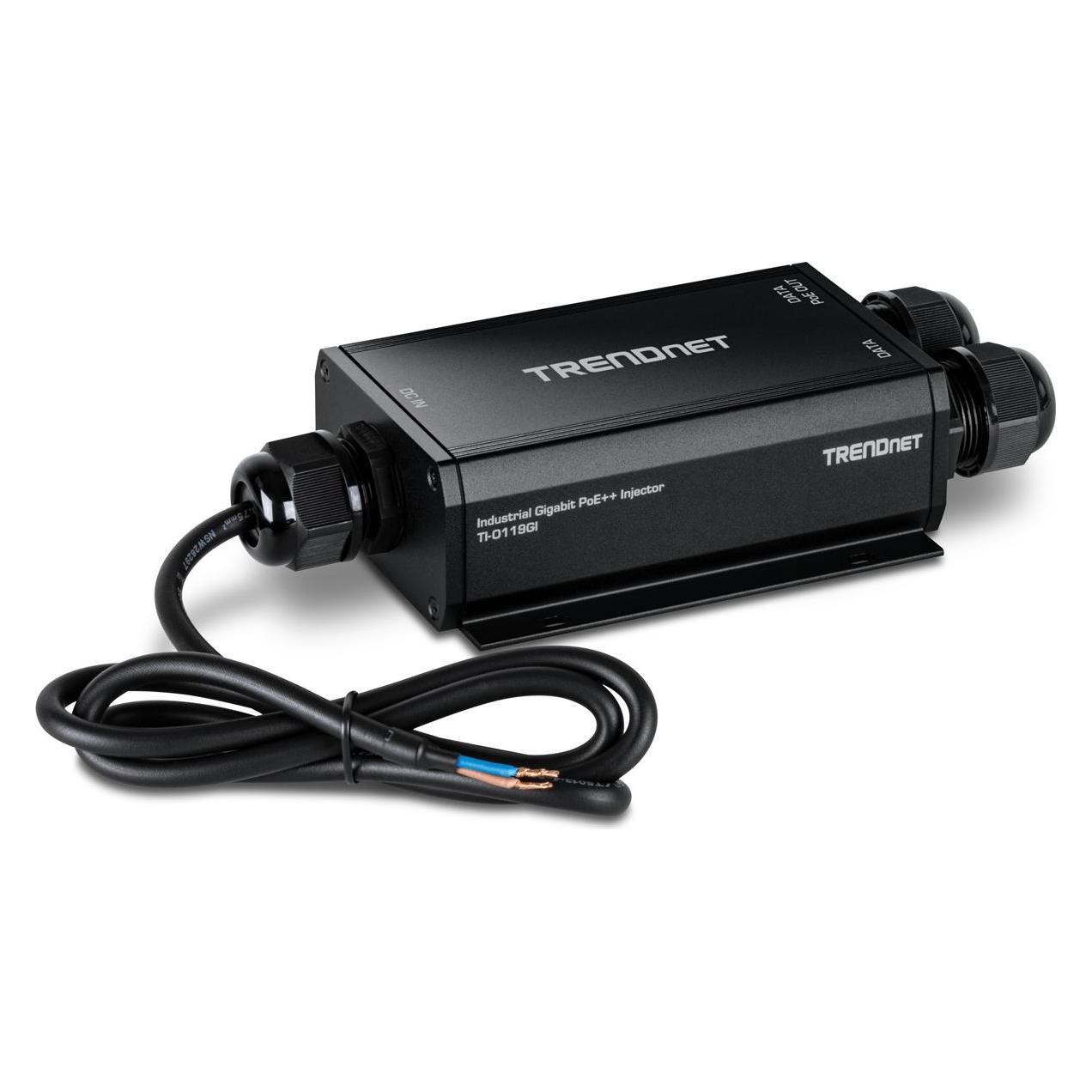 Trendnet IP67 OUTDOOR POE++ (802.3af (PoE), 802.3at (PoE+), 802.3bt (PoE++), 95 W) (TI-O119GI)