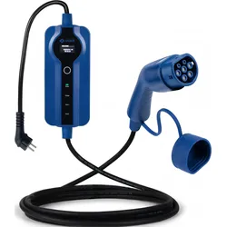 Voldt® Schuko Ladekabel Typ 2 | 8A - 16A | 3,7kW  + APP | 15 Meter