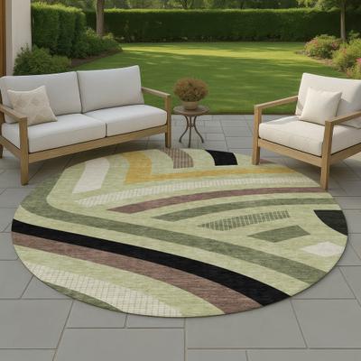 Addison Rugs Machine Washable Indoor/ Outdoor Modern Jalen Chantille Rug