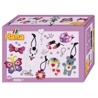 Hama Bügelperlen Modeschmuck 2000 Stück Kartonbox