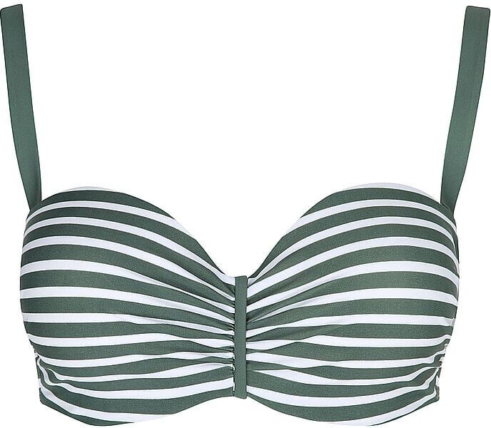 VENICE BEACH Damen Bikinioberteil Bügel-Bandeau olive   36E W