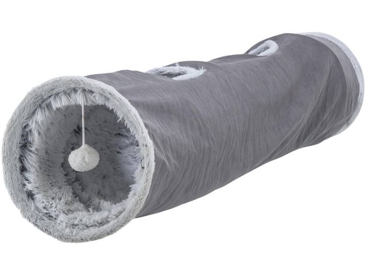 Tiertunnel TRIXIE Harvey ø 27 × 116 cm Grau , grau, Ø, Tiertunnel, Tiertunnel
