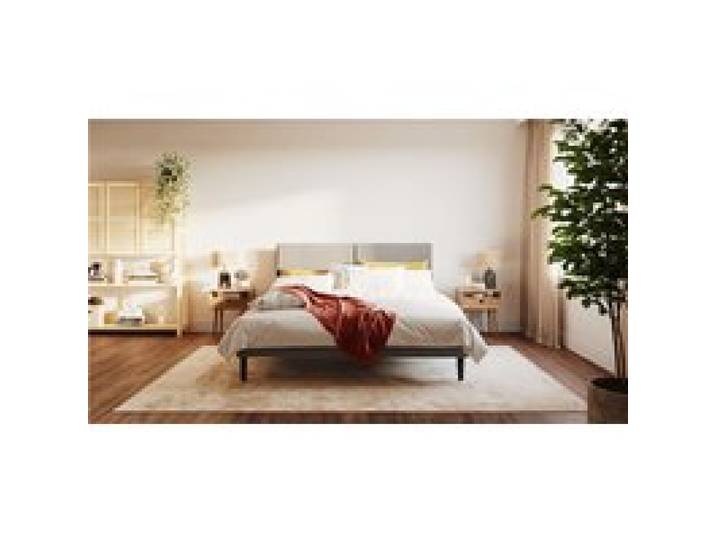 Lit Emma Original 200x200 - Gris foncé