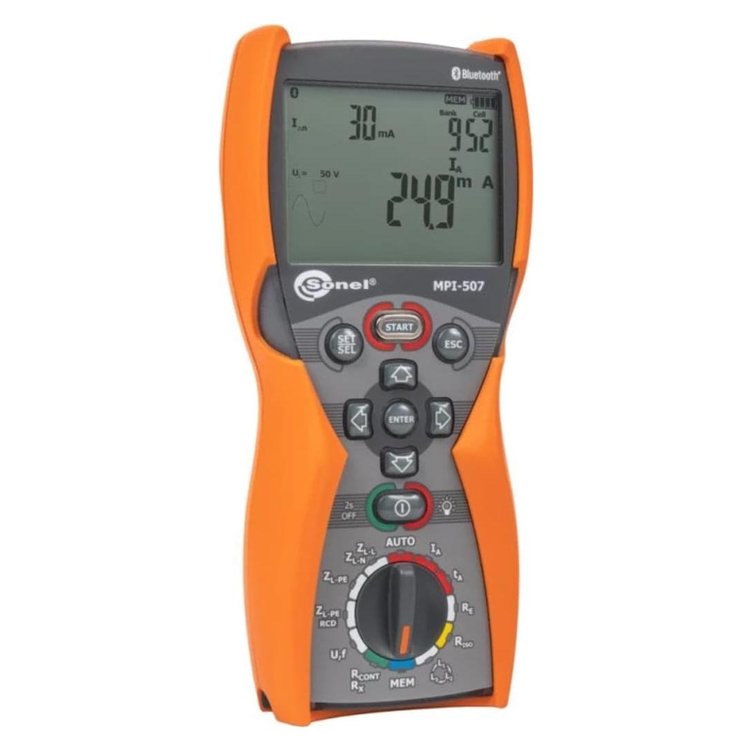 Sonel MPI-507 WMPLMPI507 Parametermessgerät für Elektroinstallationen (Hand-Multimeter) (WMPLMPI507)
