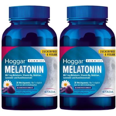 Hoggar Melatonin Gummies 2x 2x30 St