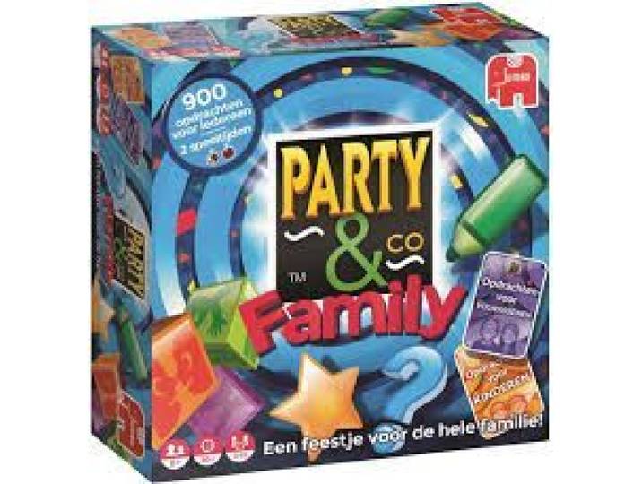 Jumbo Party & Co family 1110100300 - Bordspel - Grappige uitdagingen en originele vragen