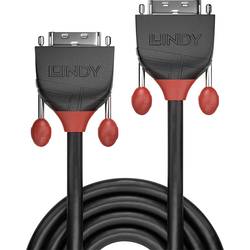 LINDY DVI Anschlusskabel DVI-D 18+1pol. Stecker, DVI-D 18+1pol. Stecker 10.00 m Schwarz 36259 DVI-Kabel