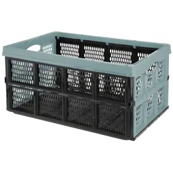 Mojawo Klappbox stapelbar 32 L Transportbox 48X35X24CM Einkaufskiste klappbar