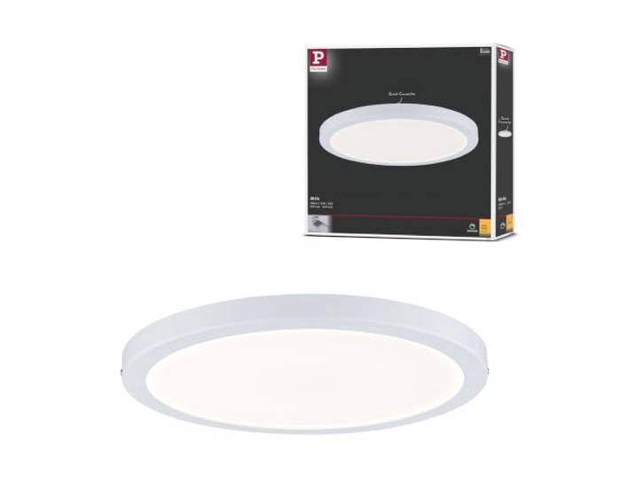 Paulmann Atria LED-Panel 300mm 22W Weiß matt 2700K Gleichmäßiges Raumlicht, dimmbar, flache Bauweise, für Wand- und Deckenmontage, IP20