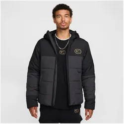 NIKE Sportswear Swoosh Air Synthetic Fill Steppjacke Herren 010 - black/anthracite/metallic gold S