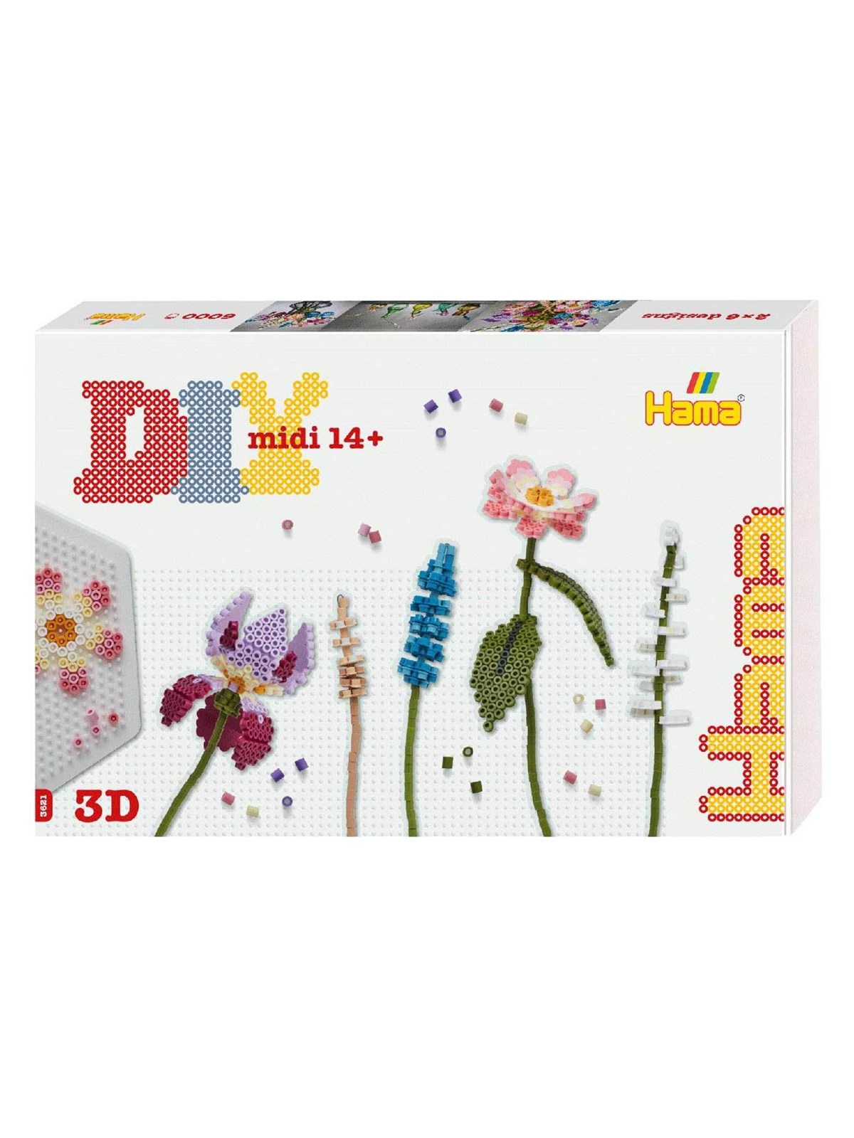 Hama DIY Art Flower Bouquet 6000 pcs