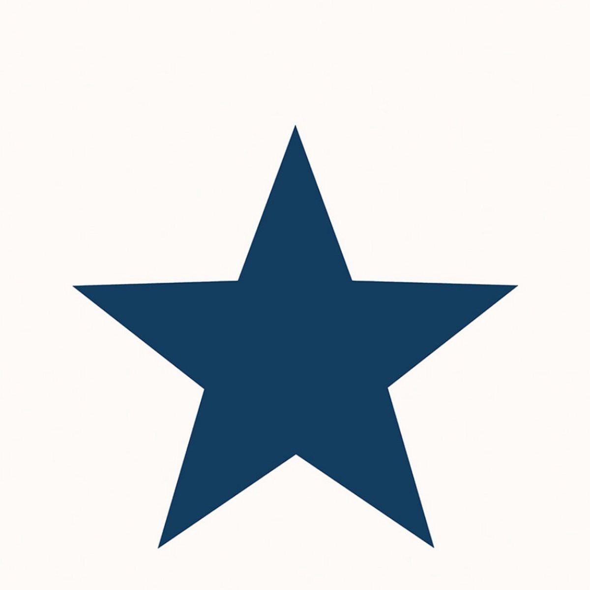 Noordwand Behang Friends & Coffee Big Stars Blauw en Wit Non-woven