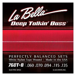 La Bella Bass 760TB White Nylon 060/135 (Gitarre) (B00DDXJTG2)