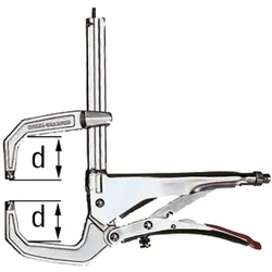 Bessey, Zange, Gripzange (80 mm)