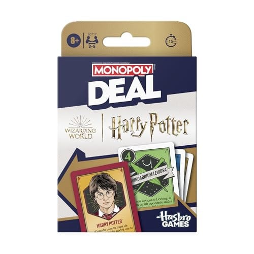 Monopoly Deal kaartspel Harry Potter Spaanse versie
