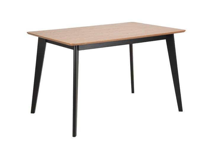 AC Design Furniture Esstisch AC Design Holz Schwarz, Nature B 80 T 76 cm - Esstisch