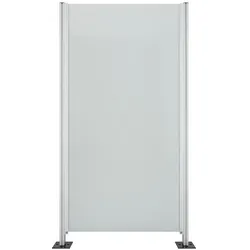 Wellker Sichtschutzelement PONTOS SATIN satiniert Sichtschutz, 120x180 cm