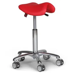 Swippo Lady - Sattelstuhl - Sattelhocker (Microfaser)
