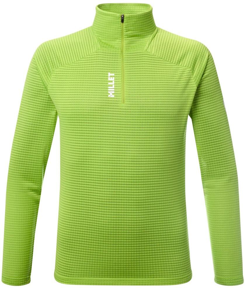 Millet  - Parmelan Light Fleece 1/2 Zip Macaw Green - S - Polaire