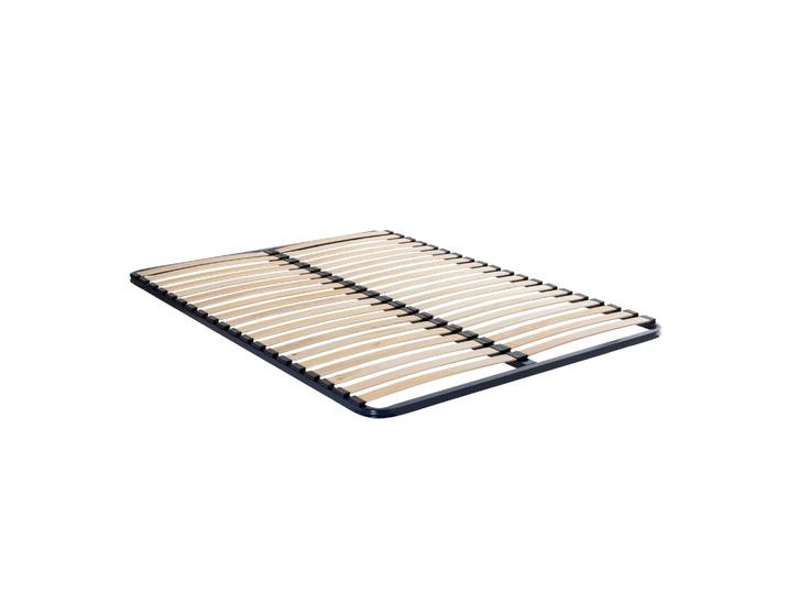 Cadre à lattes en métal hauteur 4 cm CONFORT 140x200