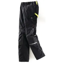 Terrax, Arbeitshose, TX Workwear Bundhose Gr. 58 schwarz/lime (58)