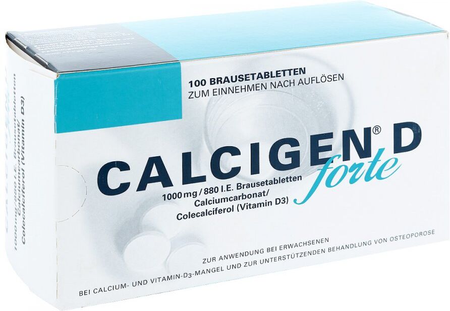 CALCIGEN D forte 1000mg/880 internationale Einheiten