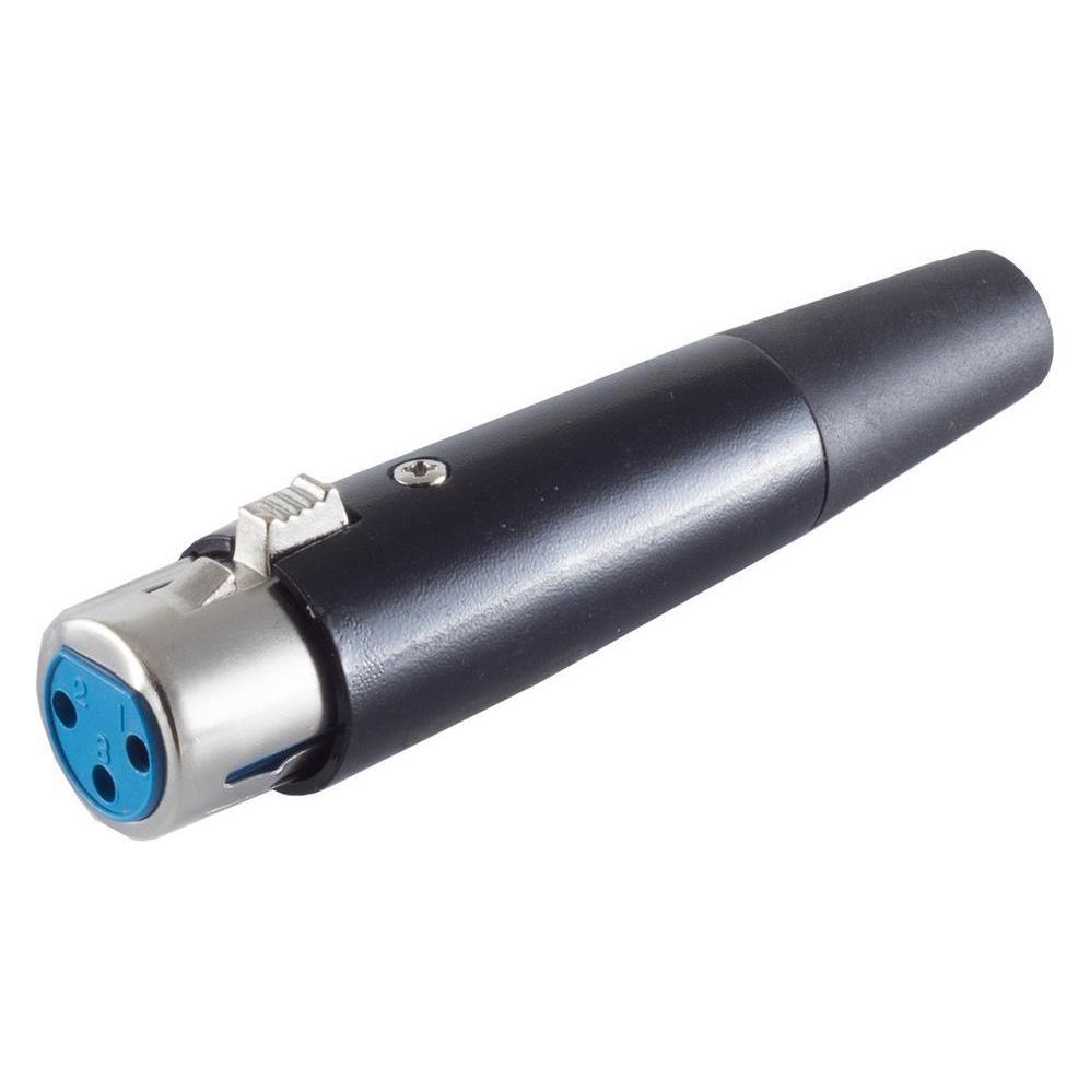Shiverpeaks S/CONN maximum connectivity XLR-Kupplung, Gehäuse schwarz (55025)